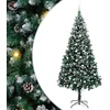 Image de vidaXL - Kunstkerstboom - Groen - 240 - cm - PVC - en - Staal - en - Kunststof