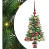 Image de vidaXL - Kerstboom - met - 150 - LED - met - standaard - Groen - 65 - cm - PE