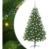 Image de vidaXL - Kerstboom - met - 300 - LED - met - standaard - Groen - 180 - cm - PE