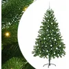 Image de vidaXL - Kerstboom - met - 300 - LED - met - standaard - Groen - 180 - cm - PE
