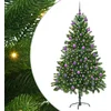 Image de vidaXL - Kerstboom - met - 300 - LED - met - standaard - Groen - 180 - cm - PE