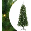Image de vidaXL - Kerstboom - met - 300 - LED - met - standaard - Groen - 240 - cm - PE