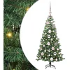 Image de vidaXL - Kerstboom - Groen - 120 - cm - PVC