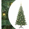 Image de vidaXL - Kerstboom - Groen - 120 - cm - PVC