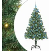 Image de vidaXL - Kerstboom - met - 300 - LED - met - standaard - Groen - 180 - cm - PVC
