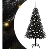 Image de vidaXL - Kerstboom - Zwart - 150 - cm - PVC