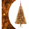 Image de vidaXL - Kerstboom - Goud - 150 - cm - PET