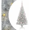 Image de vidaXL - Kerstboom - Zilver - 120 - cm - PET