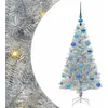 Image de vidaXL - Kerstboom - Zilver - 120 - cm - PET