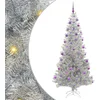 Image de vidaXL - Kerstboom - Zilver - 210 - cm - PET