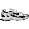 Image de Mercer Amsterdam - Heren Sneakers The Re-Run Pineapple 2.0 - Zilver - Maat 44