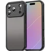 Image de Hoesje geschikt voor Apple iPhone 17 Pro - Phonesta AirFrost Semi-Transparante Back Cover - Mat Zwart