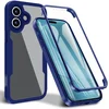 Image de Hoesje geschikt voor Apple iPhone 17 - Phonesta Slim Protect 360 Case met Screenprotector - Blauw