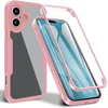 Image de Hoesje geschikt voor Apple iPhone 17 - Phonesta Slim Protect 360 Case met Screenprotector - Roze