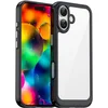 Image de Hoesje geschikt voor Apple iPhone 17 - Phonesta Acrylic Hybrid Back Cover - Zwart