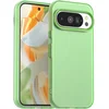 Image de Hoesje geschikt voor Google Pixel 10 / 10 Pro - Phonesta HardFrost Semi-Transparante Back Cover - Mat Groen