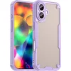 Image de Hoesje geschikt voor Apple iPhone 17 - Phonesta Shockproof Armor Semi-Transparante Back Cover - Paars