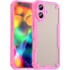 Image de Hoesje geschikt voor Apple iPhone 17 - Phonesta Shockproof Armor Semi-Transparante Back Cover - Roze