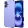 Image de Hoesje geschikt voor Apple iPhone 17 - Phonesta Soft Silk Silicone Back Cover - Paars