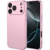 Image de Hoesje geschikt voor Apple iPhone 17 Pro - Phonesta Soft Silk Silicone Back Cover - Roze