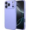 Image de Hoesje geschikt voor Apple iPhone 17 Pro Max - Phonesta Soft Silk Silicone Back Cover - Paars
