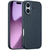 Image de Accezz Hoesje - Geschikt voor iPhone 17 - geschikt voor MagSafe Leather Backcover - Nightfall Blue