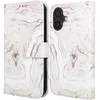 Image de imoshion Hoesje - Geschikt voor Apple iPhone 17 - Design Bookcase smartphone - Sandy Marble