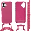 Image de imoshion Hoesje - Geschikt voor iPhone 17 - Color Backcover met afneembaar koord geschikt voor MagSafe - Raspberry