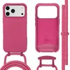 Image de imoshion Hoesje - Geschikt voor iPhone 17 Pro - Color Backcover met afneembaar koord geschikt voor MagSafe - Raspberry