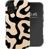 Image de Selencia Hoesje - Geschikt voor Apple iPhone 17 - Backcover geschikt voor MagSafe - Art Wave Black