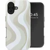 Image de Selencia Hoesje - Geschikt voor Apple iPhone 17 - Backcover geschikt voor MagSafe - Desert Waves Beige