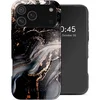 Image de Selencia Hoesje - Geschikt voor Apple iPhone 17 Pro Max - Backcover geschikt voor MagSafe - Chic Marble Black