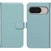 Image de Selencia Hoesje - Geschikt voor Google Pixel 10 / Google Pixel 10 Pro - Echt Lederen Bookcase - Air Blue