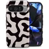 Image de Selencia Hoesje - Geschikt voor Google Pixel 10 / Google Pixel 10 Pro - Backcover - Art Wave Black
