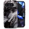 Image de Selencia Hoesje - Geschikt voor Google Pixel 10 / Google Pixel 10 Pro - Backcover - Chic Marble Black