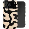 Image de Selencia Hoesje - Geschikt voor Apple iPhone 17 Pro Max - Backcover - Art Wave Black