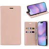 Image de Casemania Hoesje Geschikt voor Apple iPhone 17 - Pale Pink - Dunne Bookcase met Pasjeshouder - Slim Wallet Case van Lederlook met Fijne Nerf en Rijke Glans - Roze