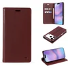 Image de Casemania Hoesje Geschikt voor Apple iPhone 17 Pro Max - Burgundy Red - Dunne Bookcase met Pasjeshouder - Slim Wallet Case van Lederlook met Fijne Nerf en Rijke Glans - Rood