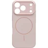 Image de Casemania Hoesje Geschikt voor Apple iPhone 17 Pro - Roze - Zachte Liquid Siliconen Magnetisch Back Cover Case - Geschikt voor MagSafe - Telefoonhoesje met Camera Bescherming
