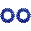 Image de vidaXL - Kerstbal - Kransen - 2 - pcs - Blauw - 33 - x - 33 - x - 7 - cm - Polystyreen