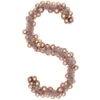 Image de vidaXL - Kerstbal - Guirlande - Rose - Gold - 186 - cm - Polystyreen