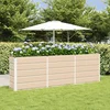 Image de vidaXL - Plantenbak - Ivoor - 240 - x - 40 - x - 75 - cm - Staal
