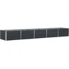 Image de vidaXL - Plantenbak - Antraciet - 400 - x - 80 - x - 45 - cm - Staal
