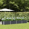 Image de vidaXL - Plantenbak - Antraciet - 385 - x - 50 - x - 45 - cm - Gegevens - staal