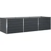 Image de vidaXL - Plantenbak - Antraciet - 290 - x - 100 - x - 75 - cm - Gegevens - staal