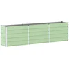 Image de vidaXL - Plantenbak - Pastelgroen - 290 - x - 90 - x - 77 - cm - Gegevens - staal