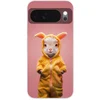 Image de Telefoonhoesje Geschikt voor Google Pixel 10 hoesje - Kostuum - Geitje - Paashaas - Siliconen Telefoonhoesje Telefoonhoesje