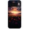Image de Telefoonhoesje Geschikt voor Google Pixel 10 hoesje - Landschap - Zonsondergang - Bloemenveld - Siliconen Telefoonhoesje Telefoonhoesje