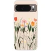 Image de Telefoonhoesje Geschikt voor Google Pixel 10 hoesje - Pasteltinten - Bloemen - Illustratie - Siliconen Telefoonhoesje Telefoonhoesje