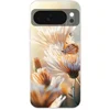 Image de Telefoonhoesje Geschikt voor Google Pixel 10 hoesje - Vlinder - Bloem - Oranje - Siliconen Telefoonhoesje Telefoonhoesje